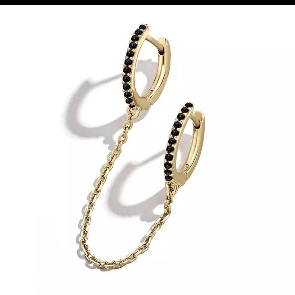 Double hole earring - Picture 6 of 11